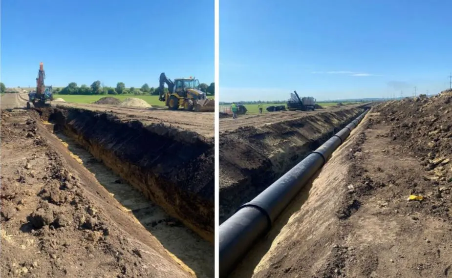 На реконструкції магістрального водогону &quot;Дністер – Чернівці&quot; турки зробили потужний ривок і за тиждень проклали 900 метрів труби