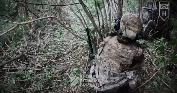 Третя штурмова бригада показала знищення взводу росіян на Донеччині
