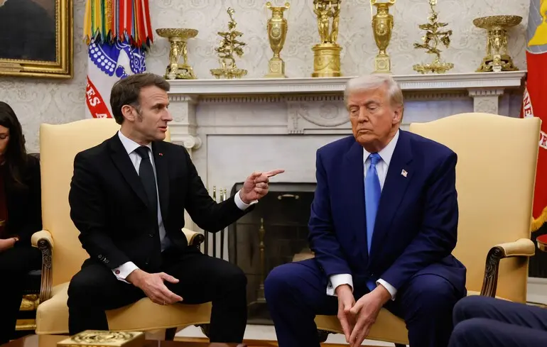Макрон напередодні провів телефонну розмову з Трампом: серед тем була війна РФ проти України — ЗМІ