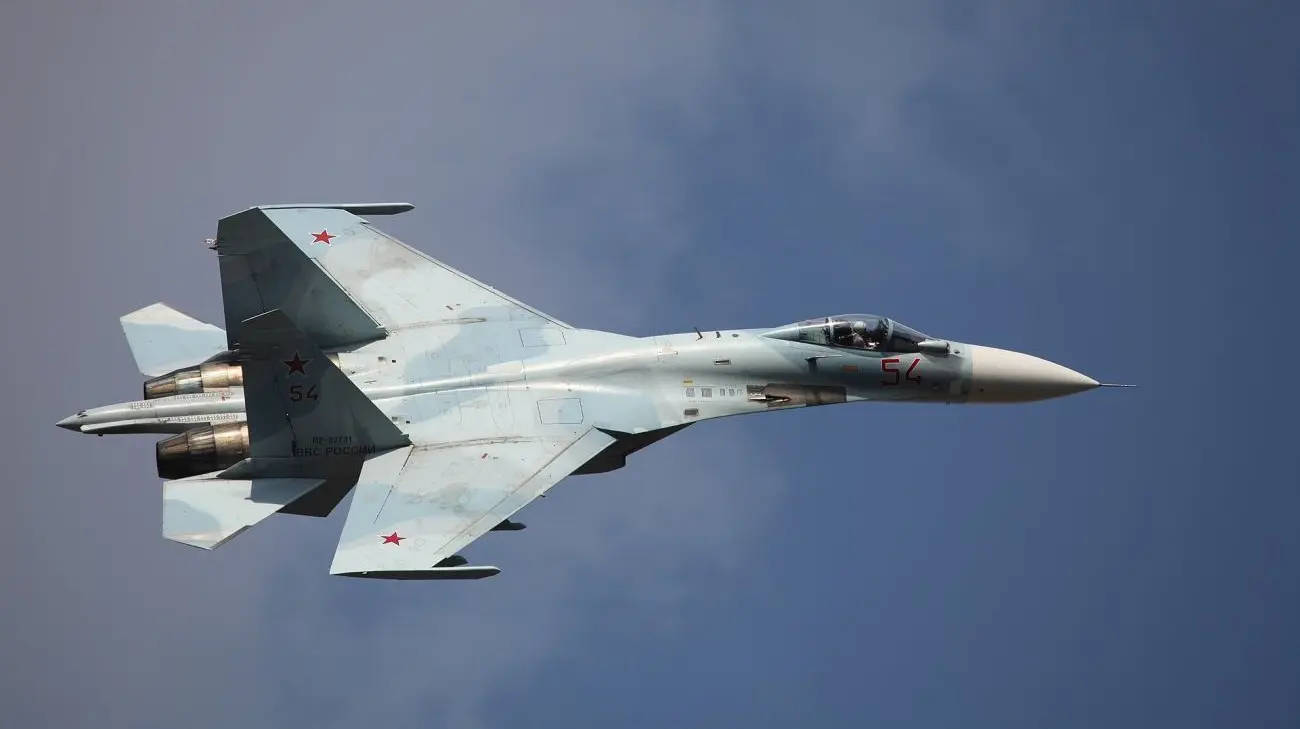 ГУР: У Росії знищено навчально-бойовий літак Су-27УБ