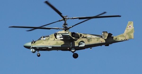 Сили безпілотних систем уразили російський гелікоптер Ка-52