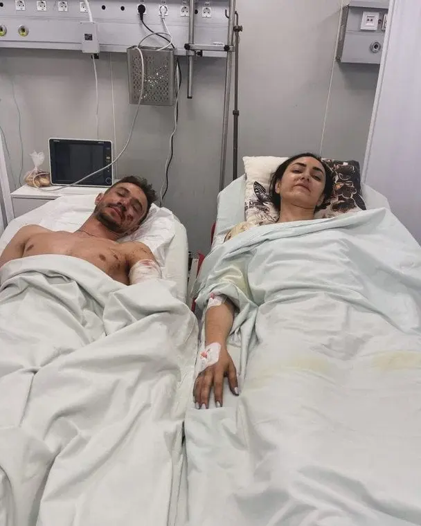 Поранені під час обстрілу Києва рятувальники ДСНС показали фото з лікарні