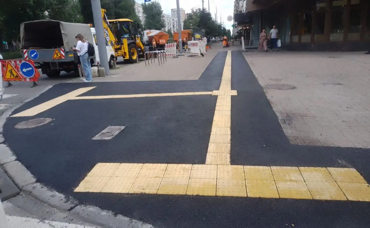 У Києві облаштовують безбар’єрний підхід до Головного військового госпіталя