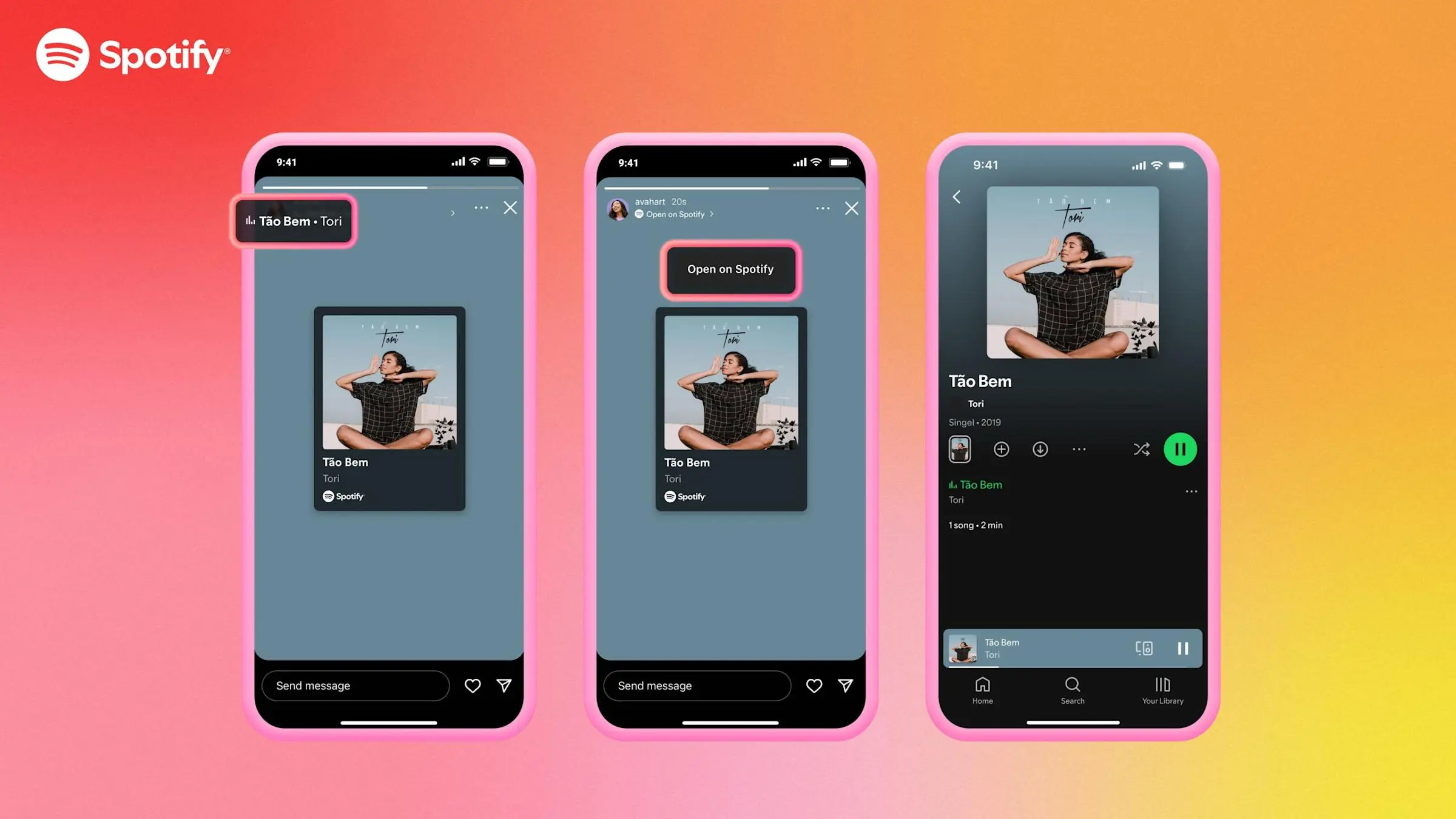 Spotify та Instagram: спільний обмін музикою