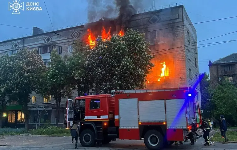 У КМВА розповіли, яких наслідків зазнав Київ від дронового удару і про що брешуть росіяни