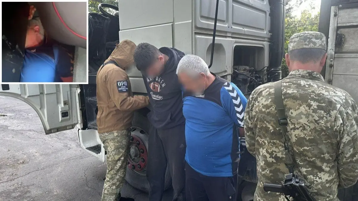 Сховався під ліжком у вантажівці: 55-річний чоловік з Дніпропетровської області намагався втекти з України