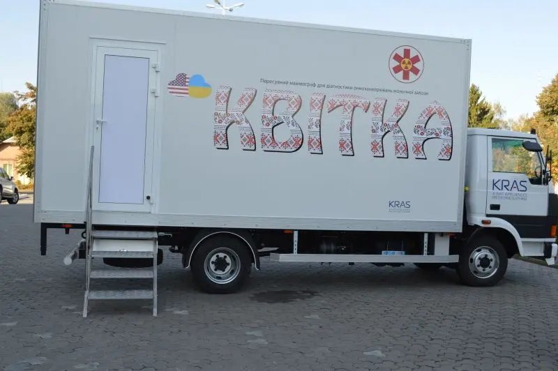 У яких громадах Вінниччини у вересні працюватиме мамограф «Квітка»