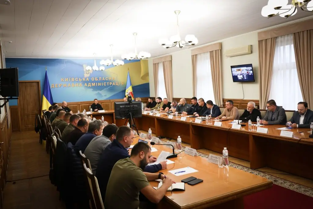 Микола Калашник провів чергове засідання оперативного штабу Ради оборони Київщини