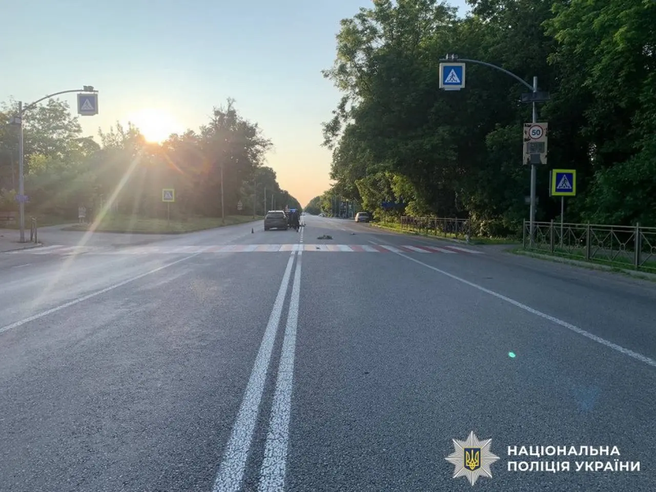 У Літині водій Hyundai збив дитину на «зебрі»