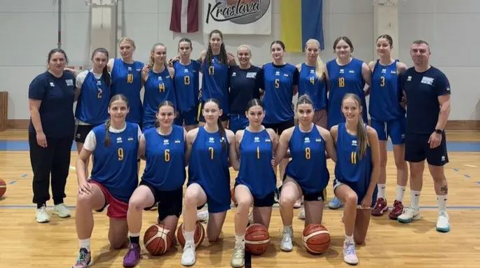 Визначився склад жіночої збірної України U-18 Євробаскет-2025