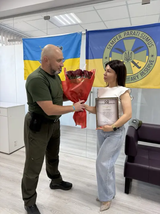 Чернівецька журналістка Алла Спрінчінат отримала нагороду від Міністерства у справах ветеранів