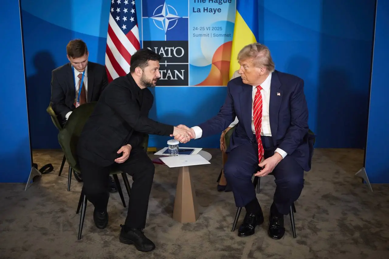 Зеленский о встрече с Трампом в Гааге: обсудили ПВО, дроны и ситуацию на фронте