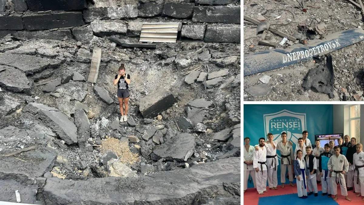 У Дніпрі ворог пошкодив спортивний зал клубу карате "Ренсей": потрібна допомога