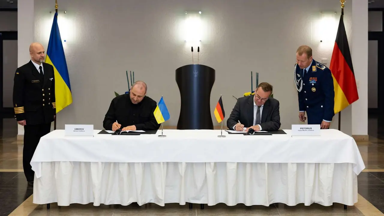 Украина и Германия заключили соглашение о дальнобойном оружии