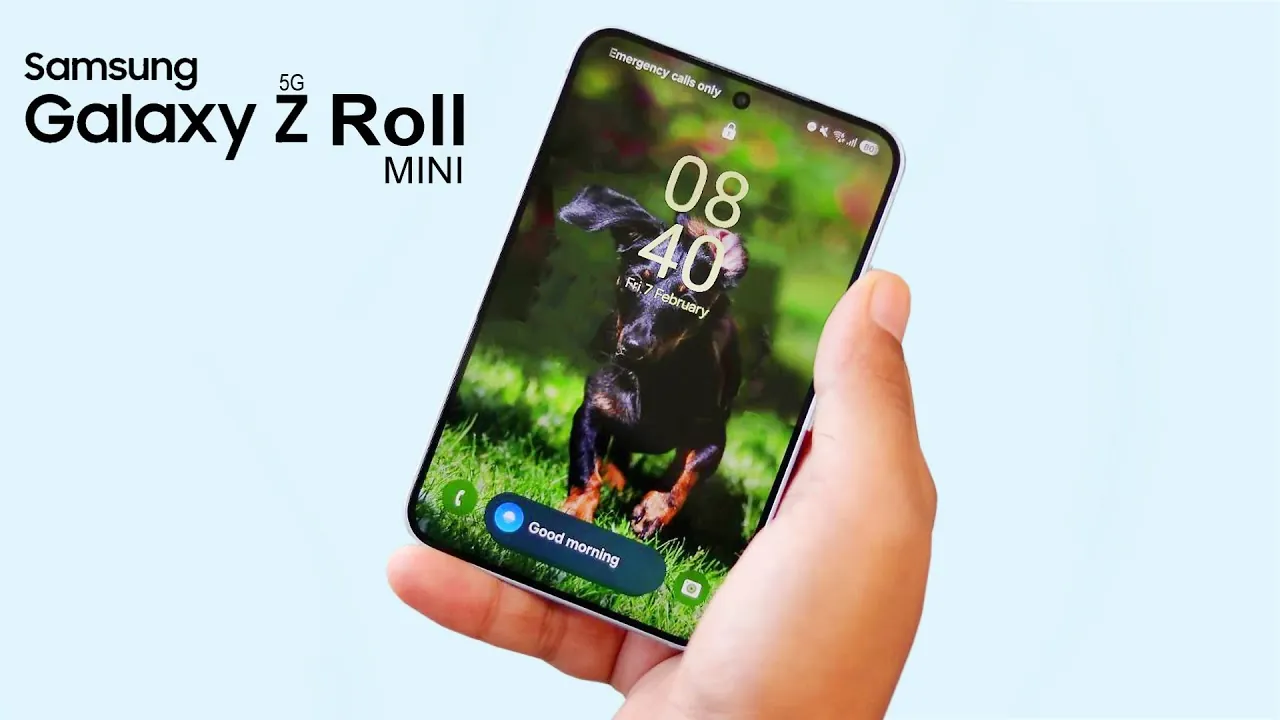 Samsung показала смартфон, який перетворюється на планшет одним рухом