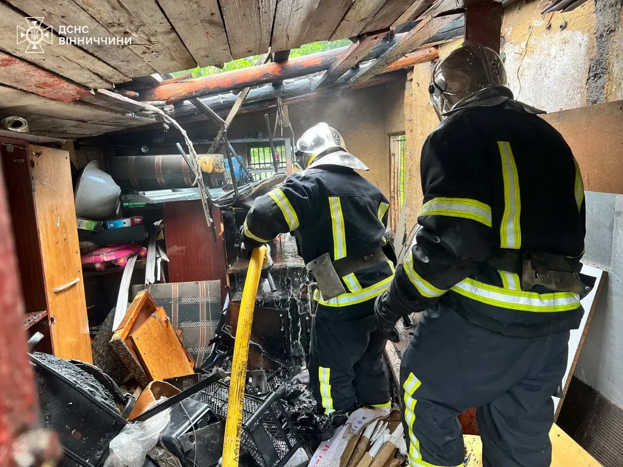В пожежі на Вінниччині загинула жінка, її намагалися врятувати односельчани