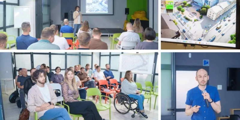 У Вінниці презентували концепцію сталої мобільності в центрі міста