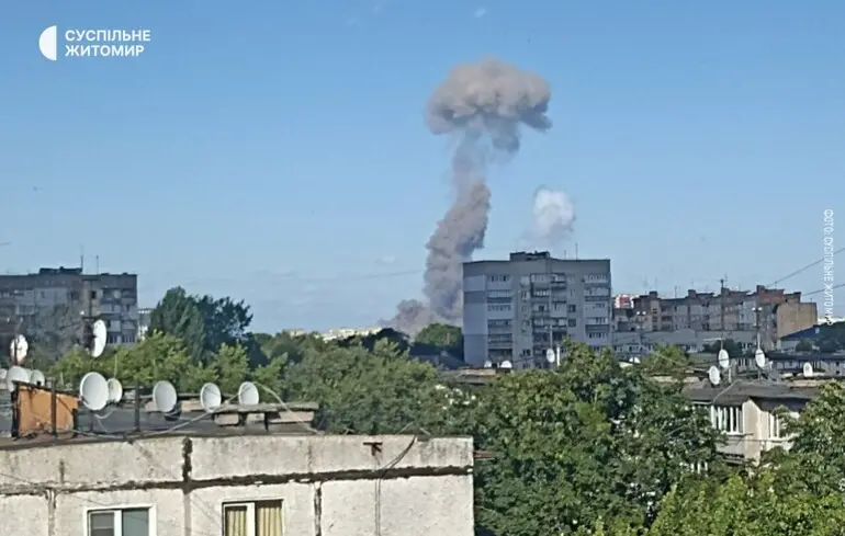 Внаслідок потужного вибуху під Житомиром загинуло двоє людей — ОВА