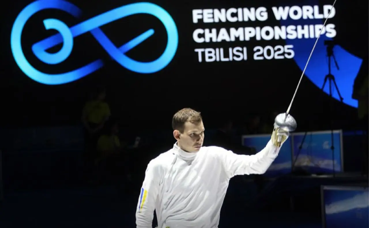 Київський шпажист Нікіта Кошман став бронзовим призером Чемпіонату світу з фехтування у Тбілісі