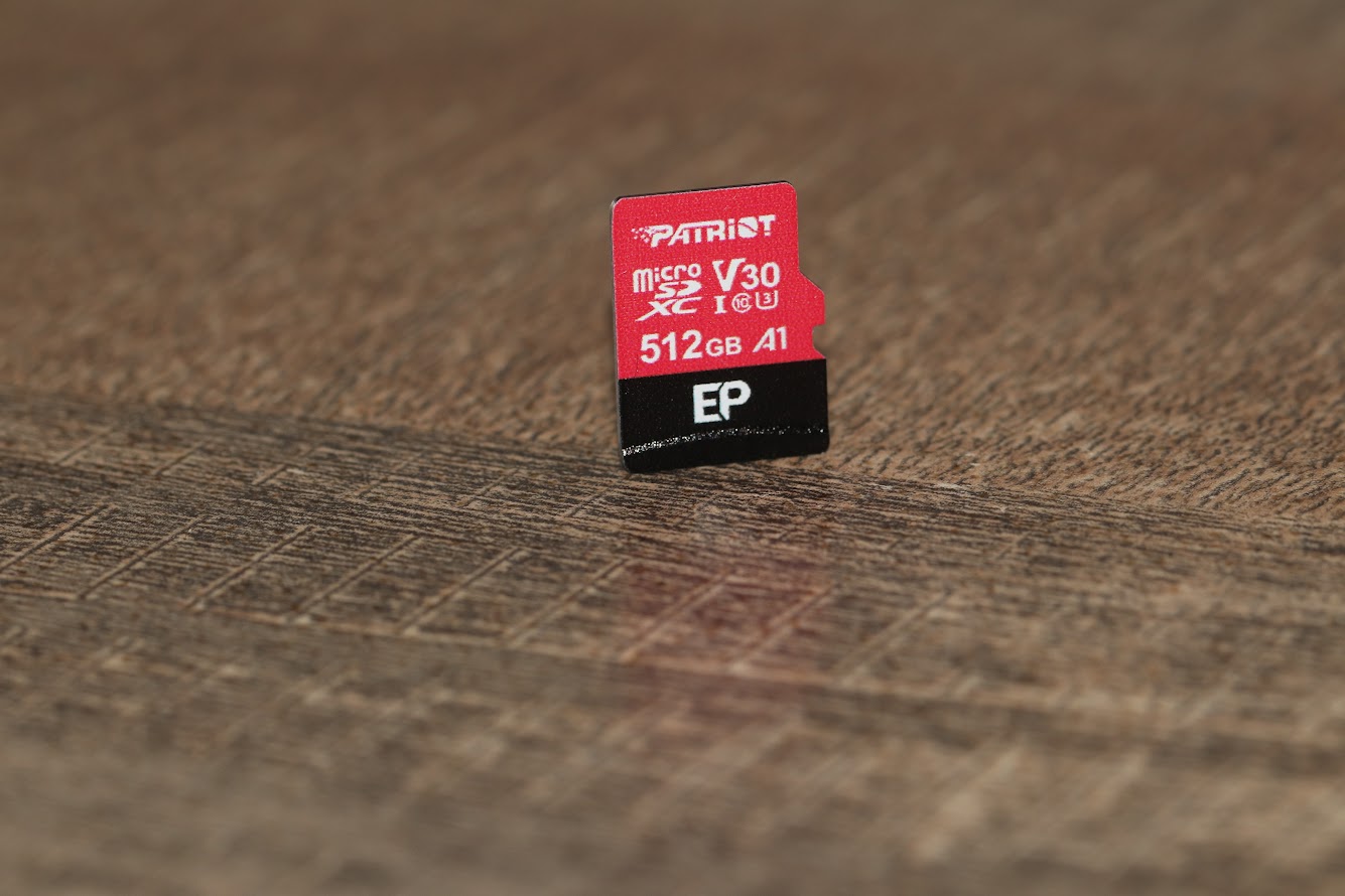 Patriot пропонує microSD карту для запису 4К відео