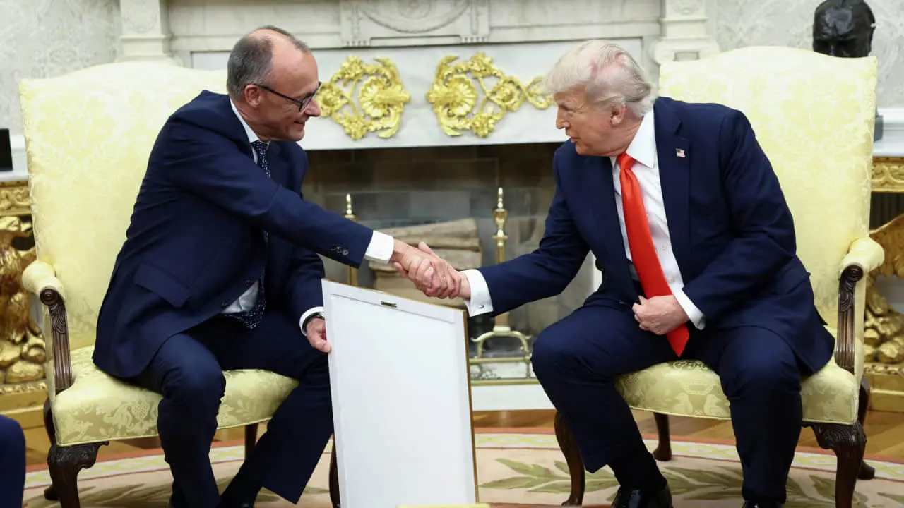 Мерц задоволений зустріччю із Трампом в Білому домі
