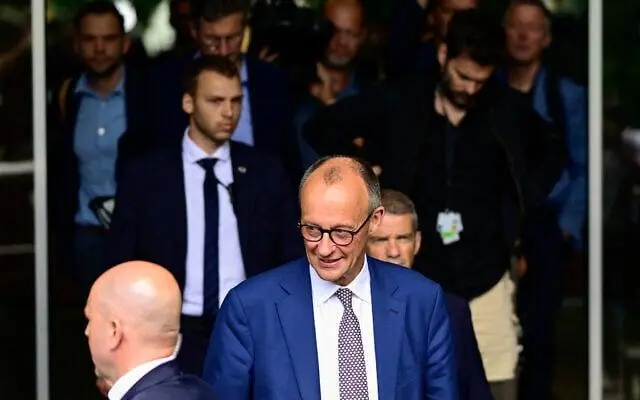 Мерц поговорив з прем&#700;єром Ізраїлю про перемир&#700;я в Газі