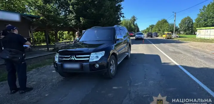 Збила 6-річного хлопчика: у селі Глибочок трапилась аварія