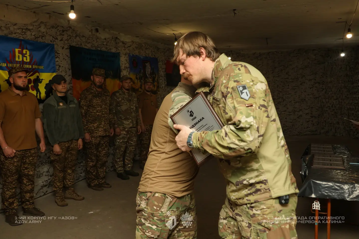 Бійців «Червоної Калини» нагородили на передовій Покровського напрямку