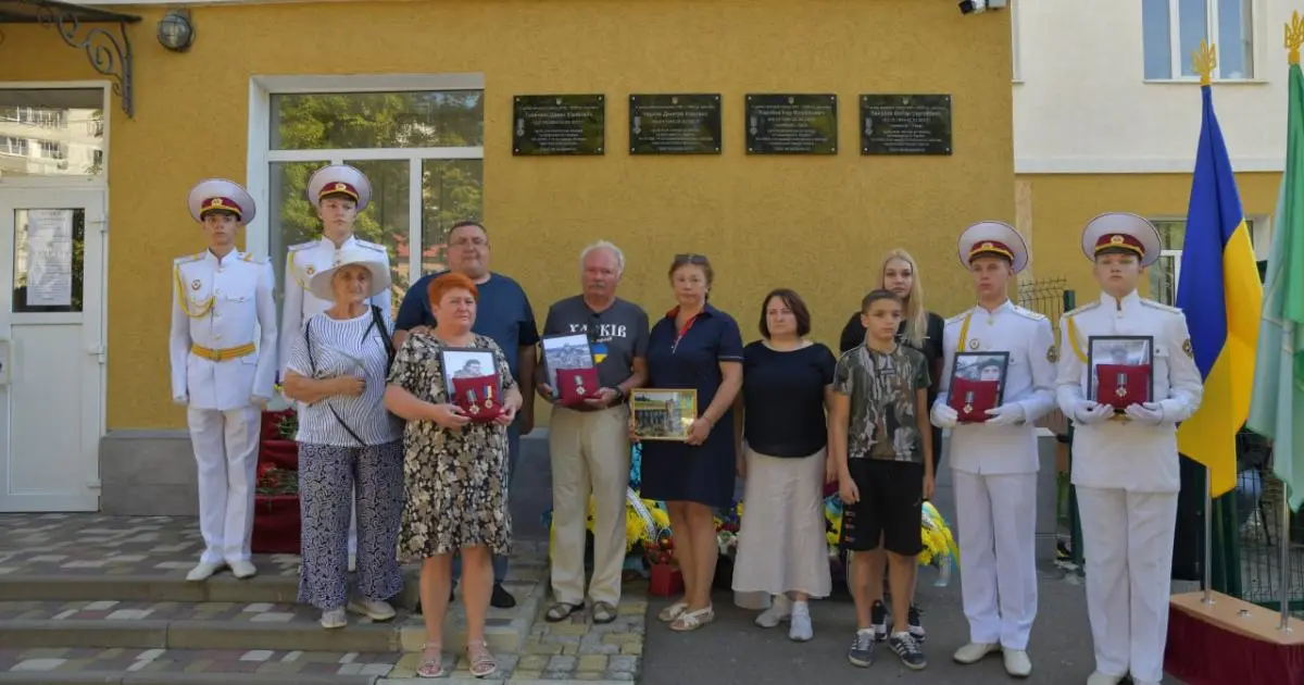 У харківській школі відкрили дошки загиблим захисникам
