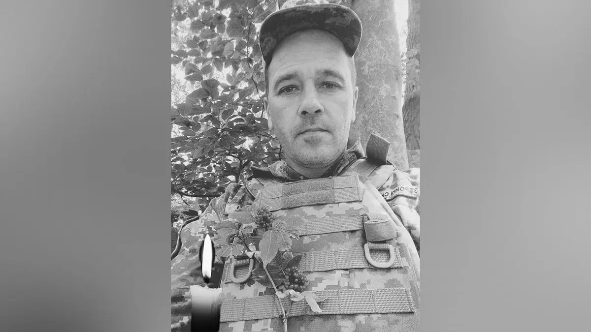 Життя за Україну віддав воїн з Дніпропетровської області Олександр Калюжний