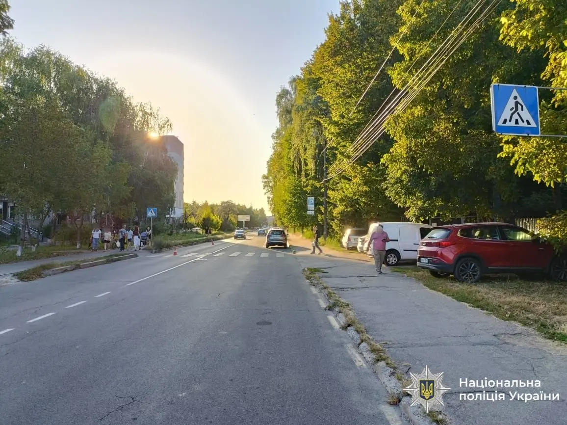 На Вишеньці машина збила 18-річного вінничанина на пішохідному переході