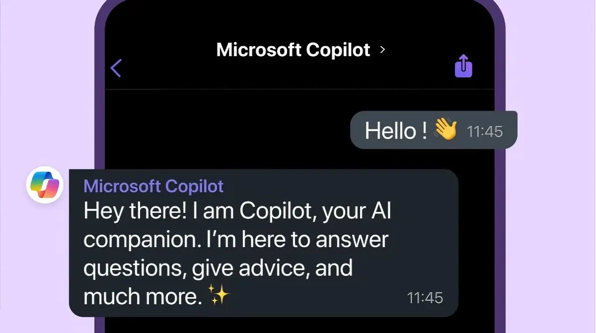  У Viber з'явився чат-бот Microsoft Copilot