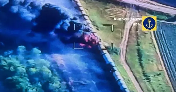 На Запоріжжі розвідники знищили російський потяг з пальним та пошкодили залізницю