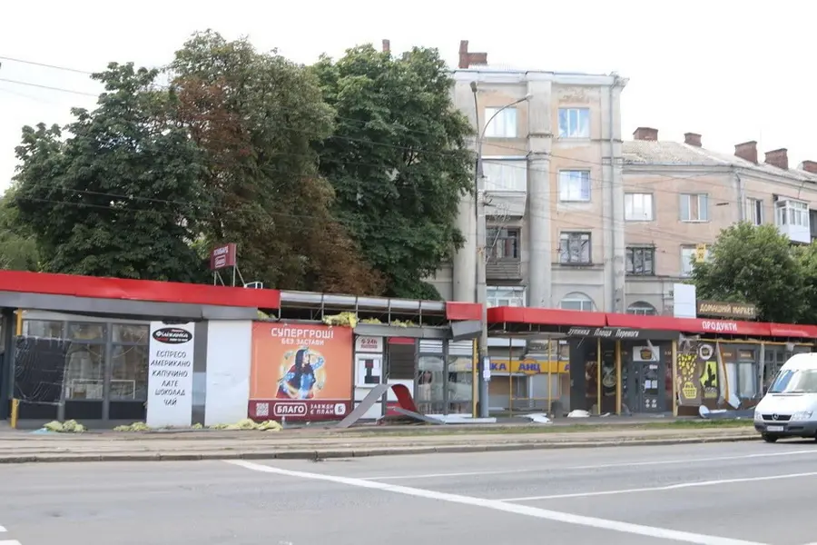 У Вінниці демонтують три зупинки на проспекті Коцюбинського