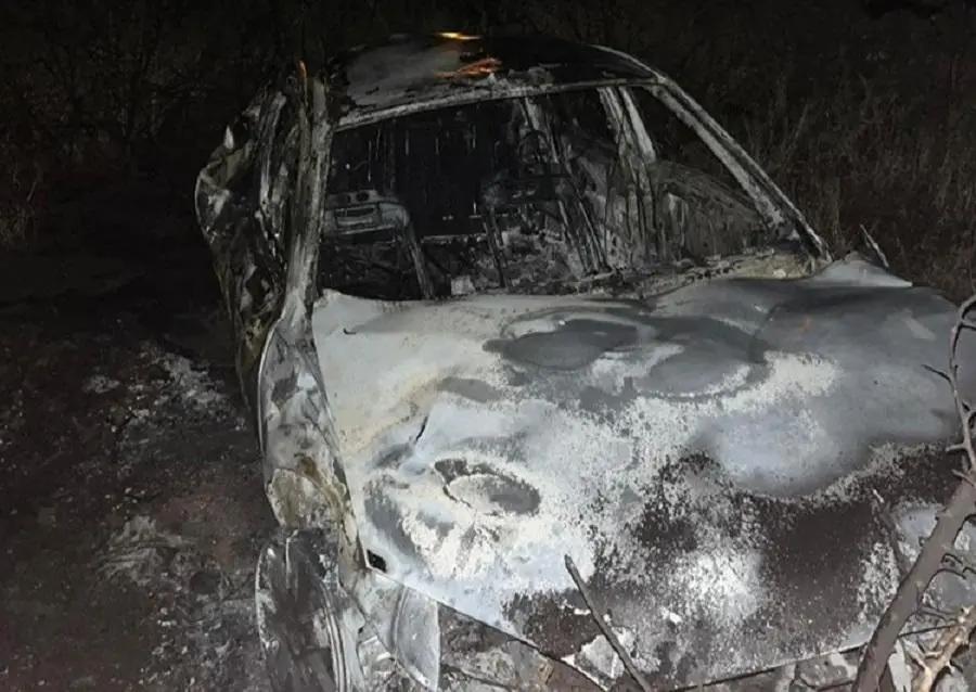 Автомобіль злетів у кювет та загорівся: постраждав житель Миколаївщини 