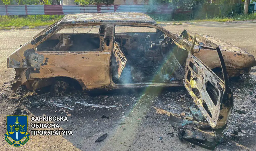 Російський дрон влучив у цивільне авто у Куп’янську: постраждали двоє людей