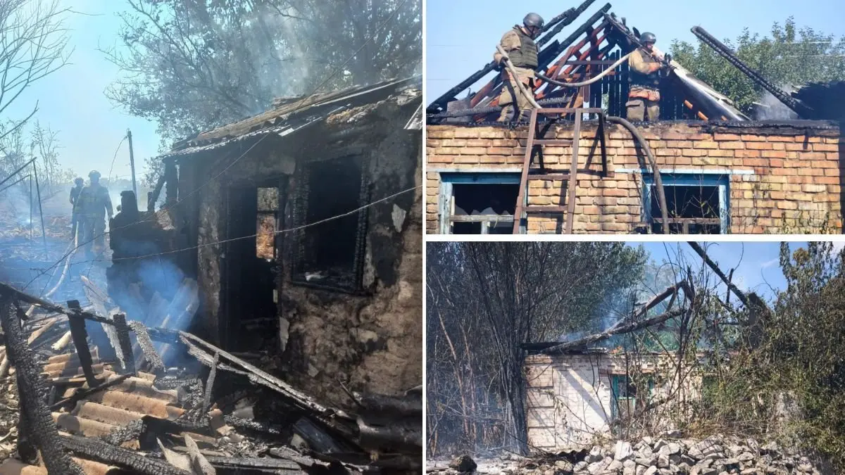 Ворог за день атакував Дніпропетровську область близько 70 разів: загинула жінка, є постраждалі, почалися пожежі