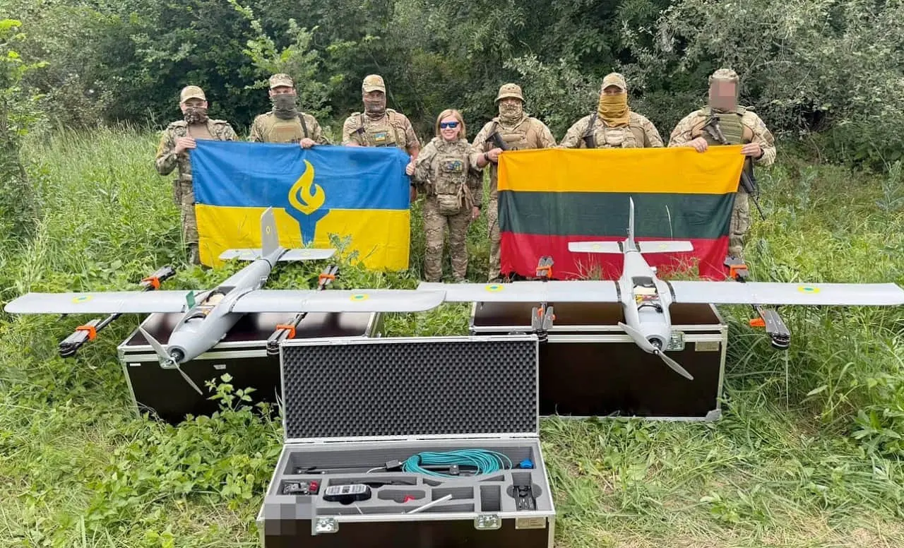 Литовська кампанія Radarom! придбала для України понад дві тисячі дронів