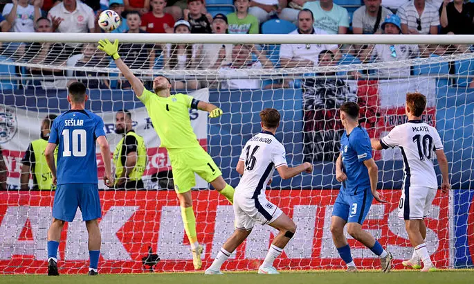 Евро U-21.  Англия U-21 – Словения U-21 0:0. Не воспользовались шансом