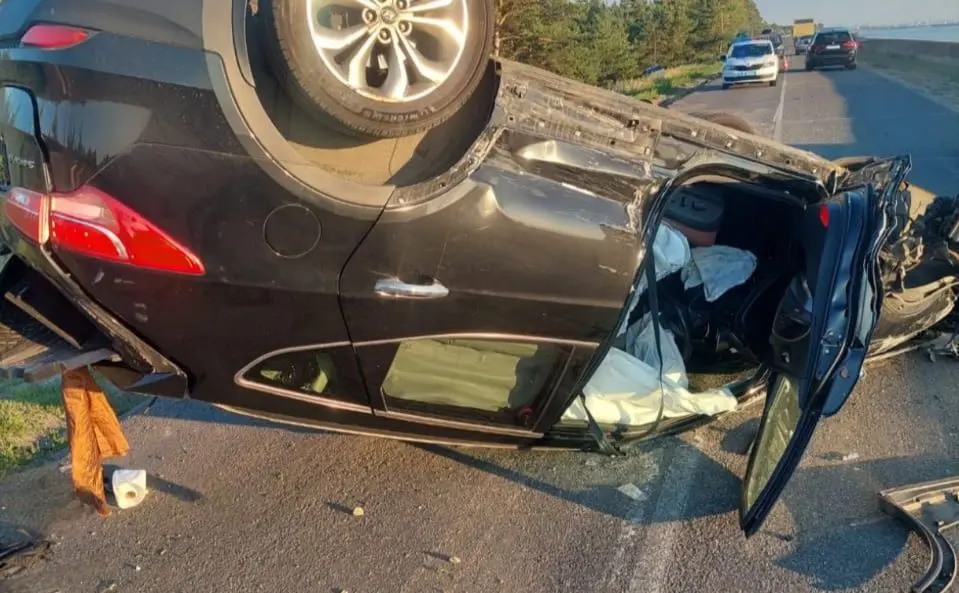 На трасі біля Вишгорода сталася аварія за участі трьох авто