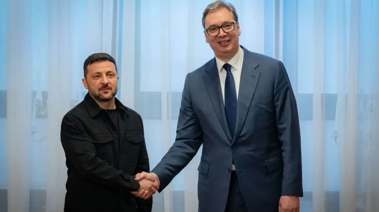 Зеленський назвав візит Вучича "важливим", бо він побачив війну на власні очі