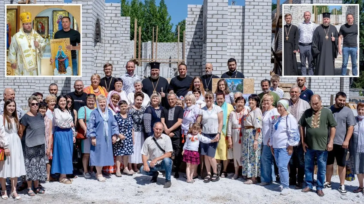 До Кам’янського з візитом завітав Митрополит Симеон та очолив богослужіння, на якому провели молитву за місто та Україну