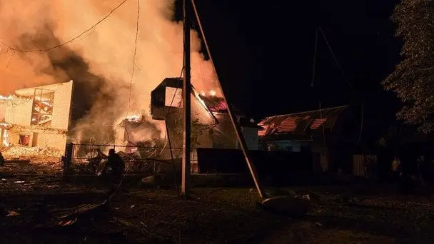 Масована атака дронів на Харківщину 9 серпня