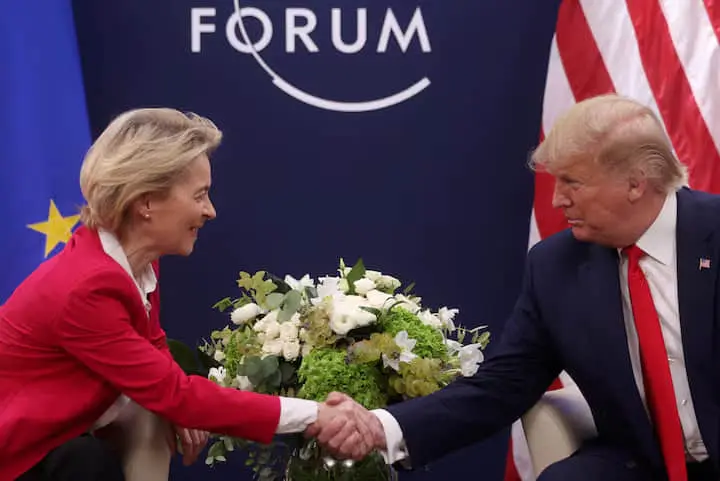 Президентка Єврокомісії та Трамп у Шотландії обговорять торгівлю