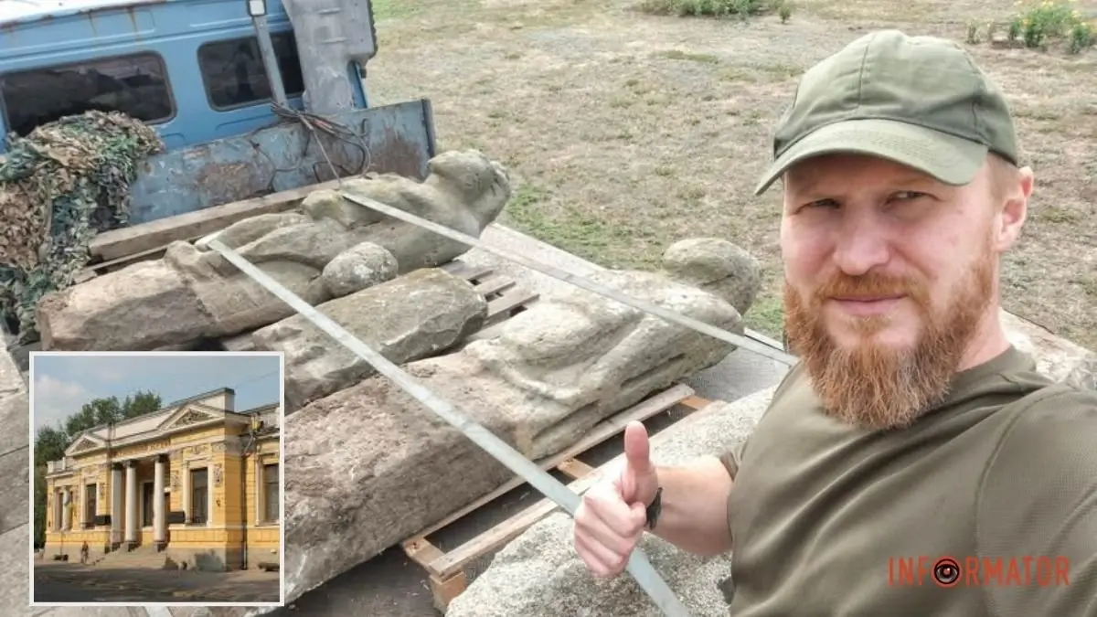 “Хочеться не хочеться, а рятувати культуру України потрібно”: у Дніпро привезли стародавні половецькі статуї