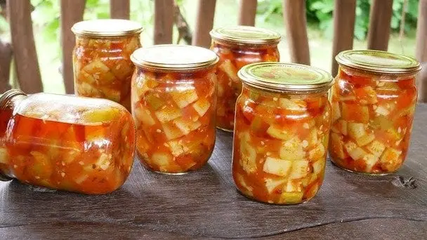 Кабачки на зиму з сосуом: рецепт як у ресторані