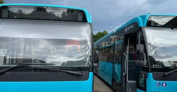 У Львові оновили маршрут №37: нові автобуси замінили старі