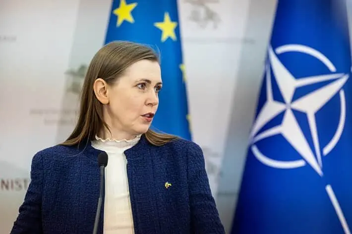 Литовська міністерка назвала операцію "Павутина" "дуже хорошою новиною" на її день народження 