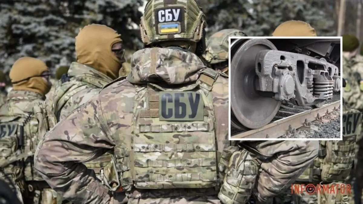 Працівник залізниці у Дніпропетровській області на замовлення рф намагався пустити «під укіс» вантажний ешелон військових