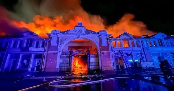 Російські війська вдарили по історичному центру Одеси